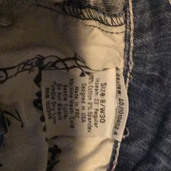 Adikted jeans size 8 w30 - Picture 6 of 8
